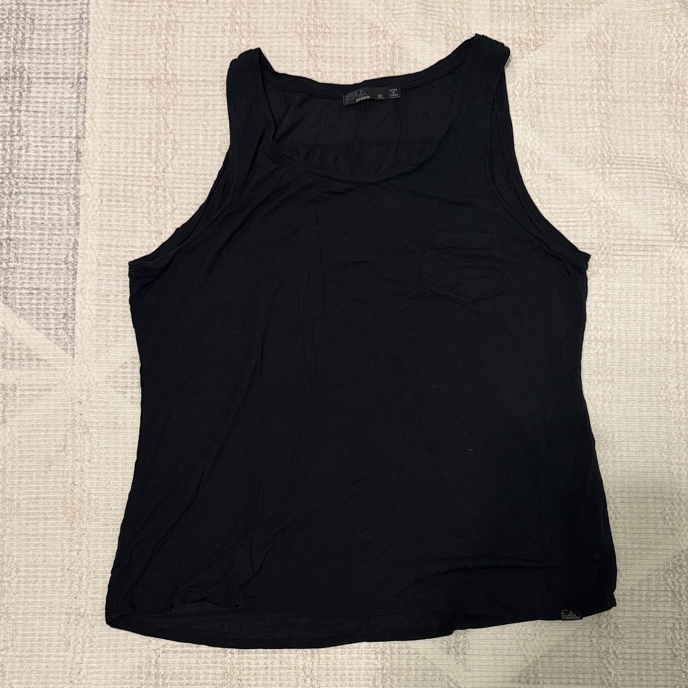 Prana Black Sleeveless Tank Top